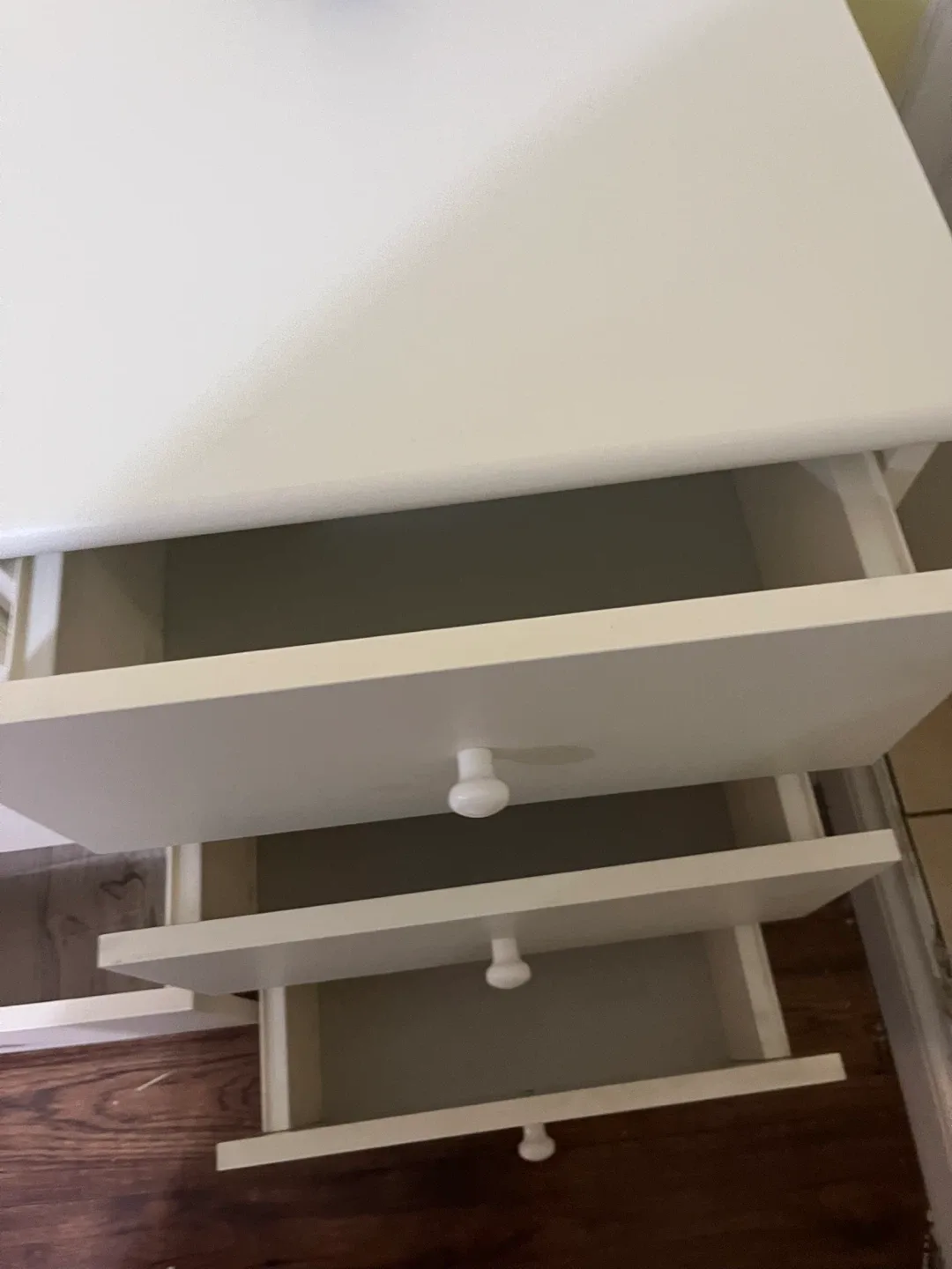 IKEA White 3-Drawer Dresser - Set of Two image indicator(3)