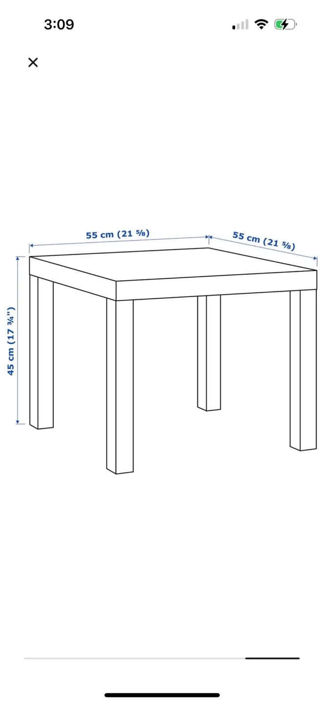 IKEA Lack Side Table - White image indicator(3)