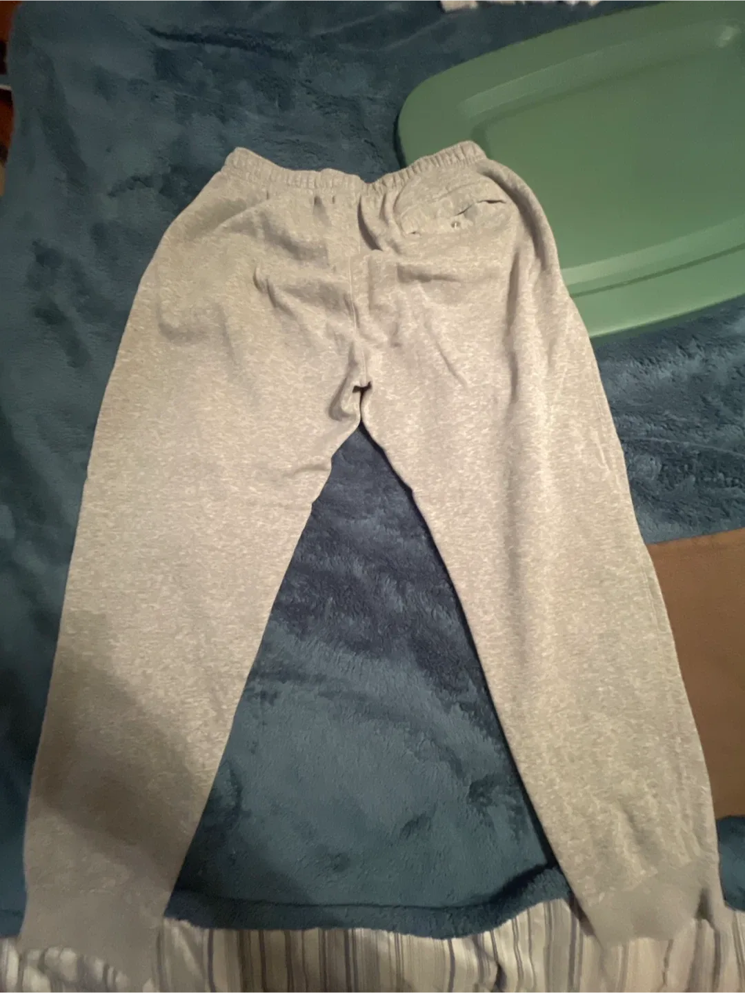 Nike Grey Sweatpants - Size Medium image indicator(2)