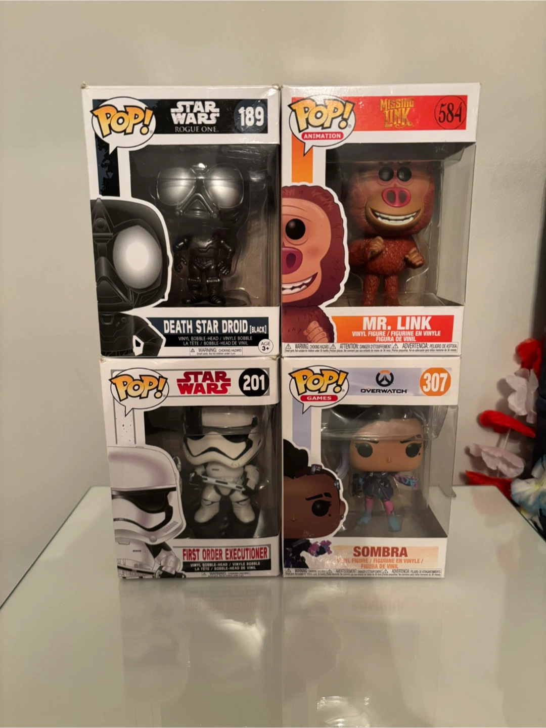 Funko Pop! Figures: Star Wars, Missing Link, Overwatch