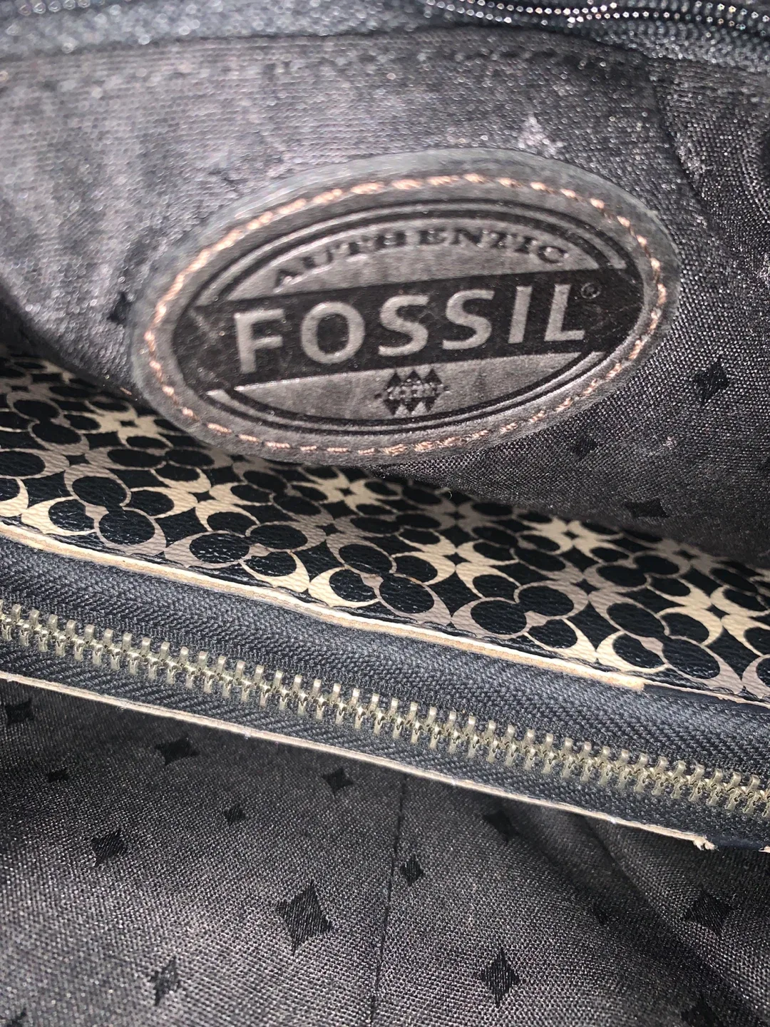 Fossil Leather Crossbody Bag image indicator(3)