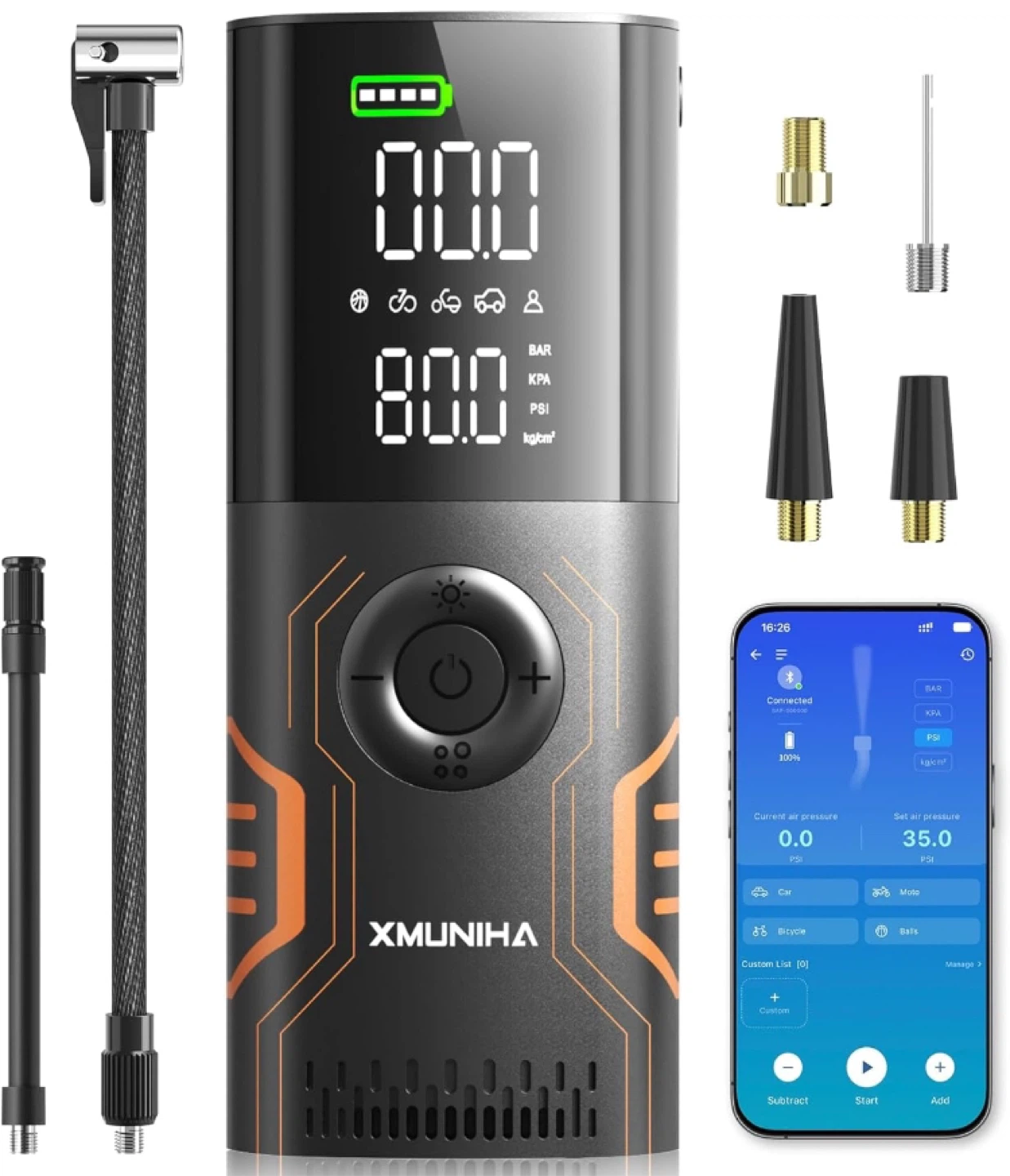 Tire Inflator - Portable Air Compressor