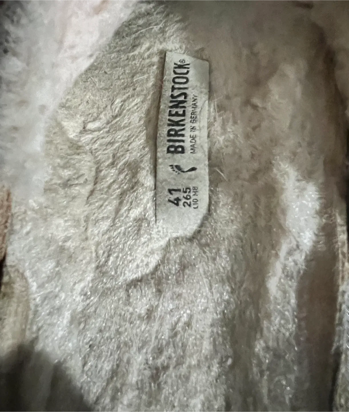 Birkenstock Shearling Lined Sandals Size 41 image indicator(4)