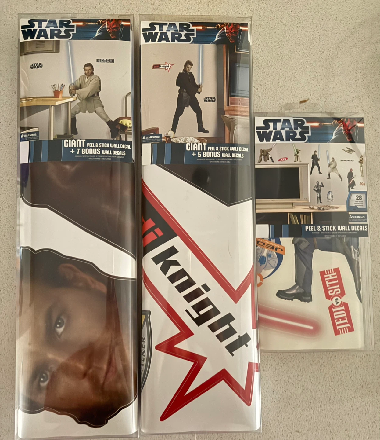 Star Wars Giant Peel & Stick Wall Decals