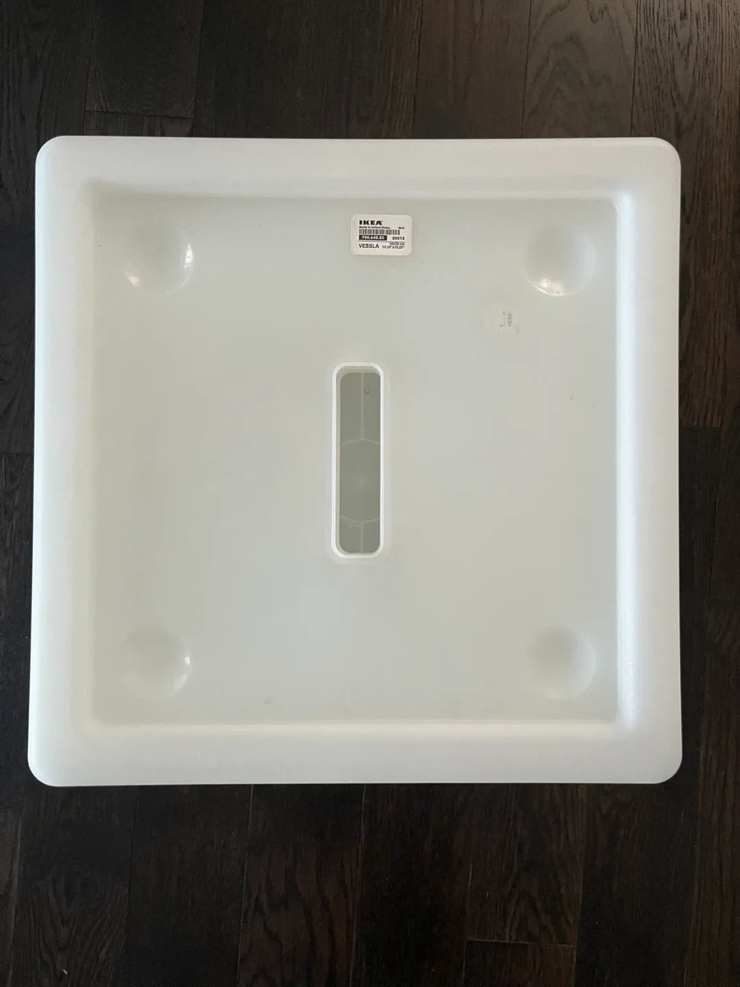 IKEA VESSLA Storage Box with Lid & Wheels image indicator(7)