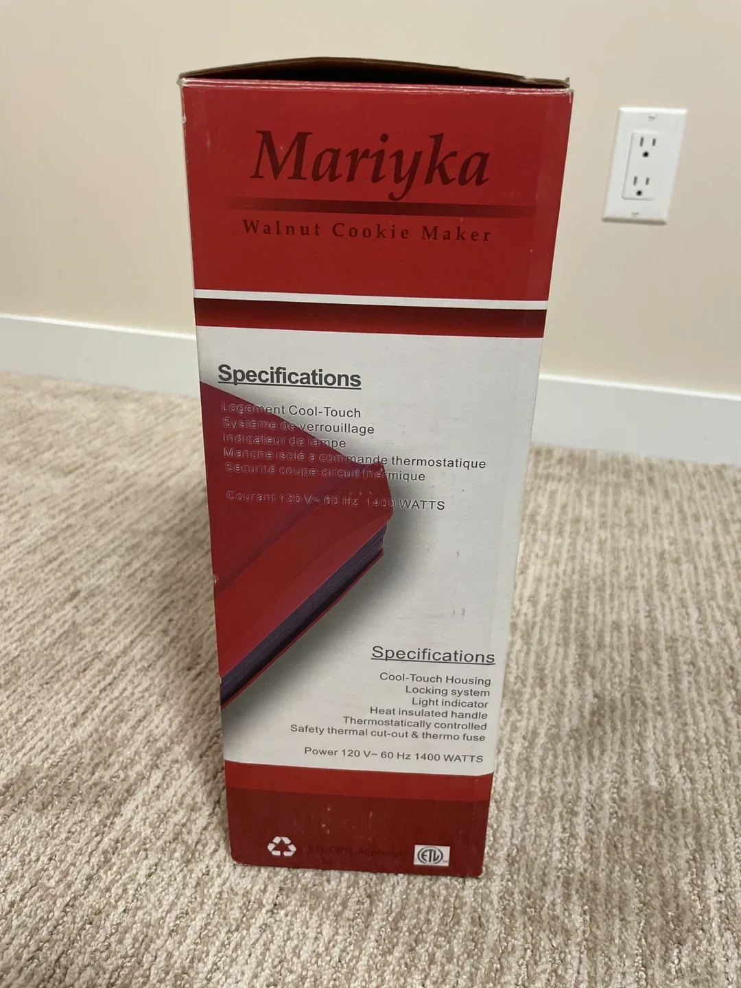 Walnut Cookie Maker - New in Box! image indicator(4)