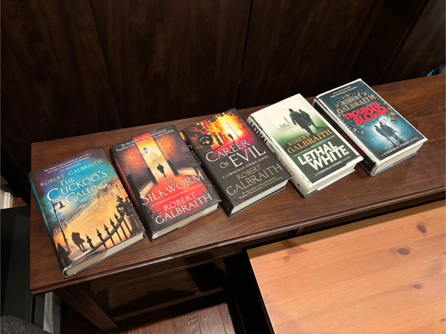 Beautiful Hardcover Cormoran Strike Series by Robert Galbraith