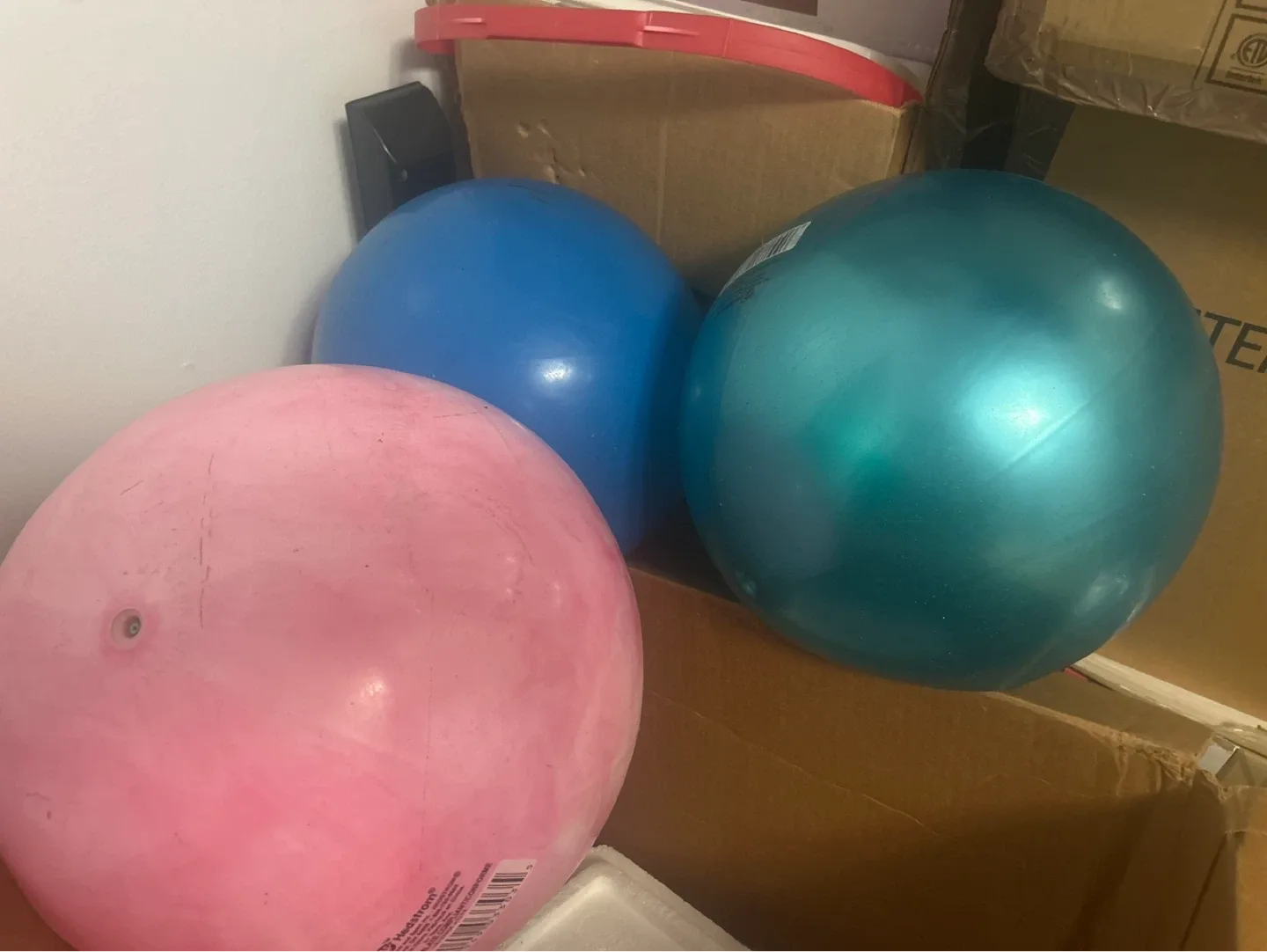 Kids outdoor Balls - Pink, Blue, Green thumbnail