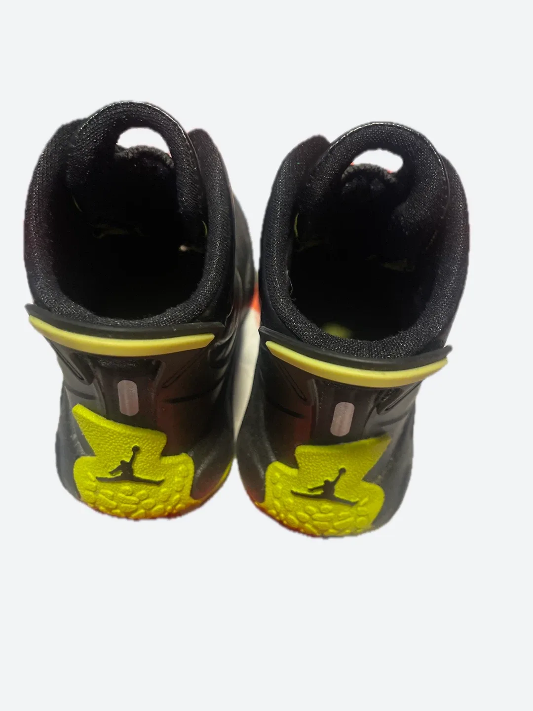 Jordan Black & Yellow Kids Shoes