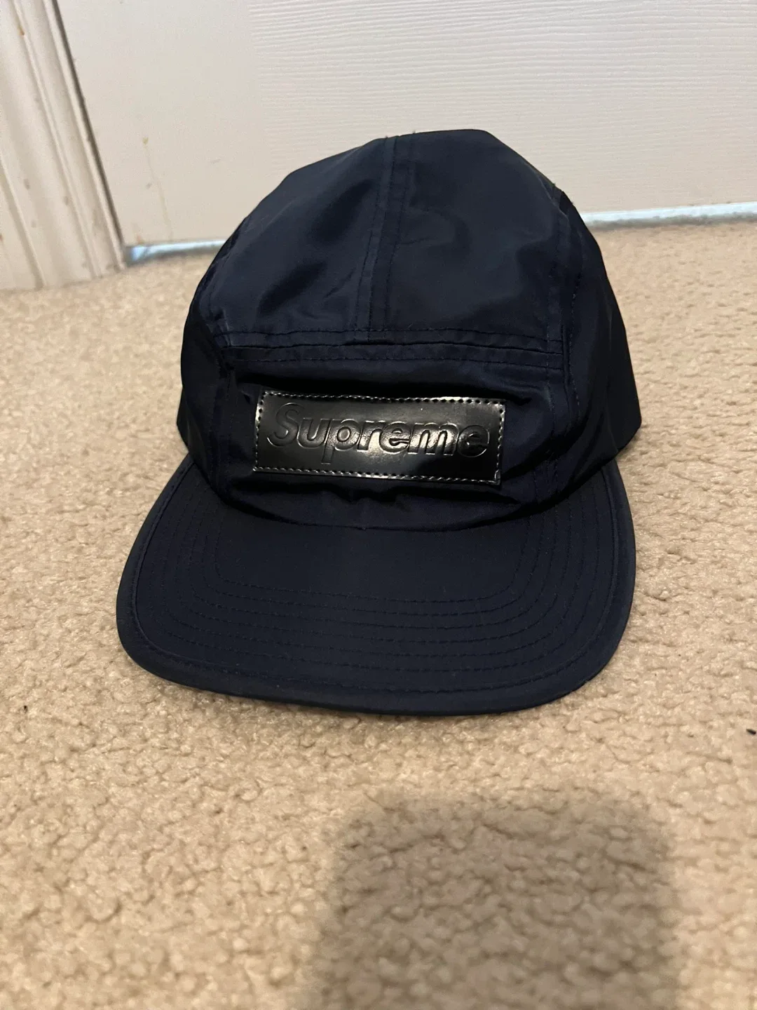 Supreme Camp Cap - Navy