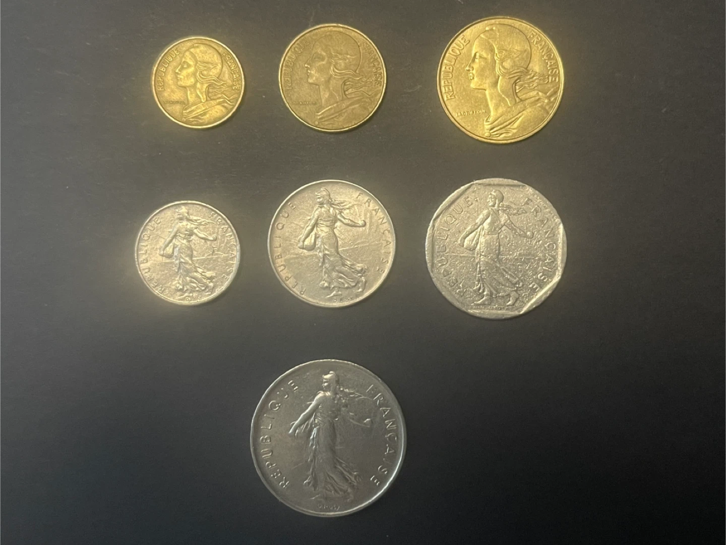 French coin set - photo 2