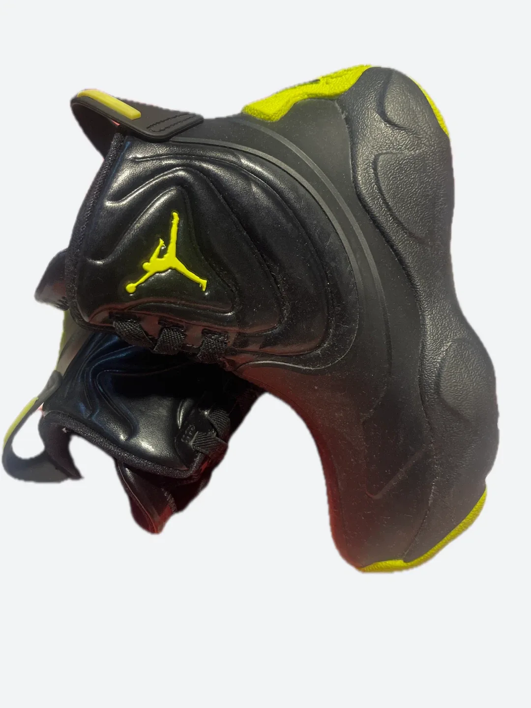 Jordan Black & Yellow Kids Shoes image indicator(5)