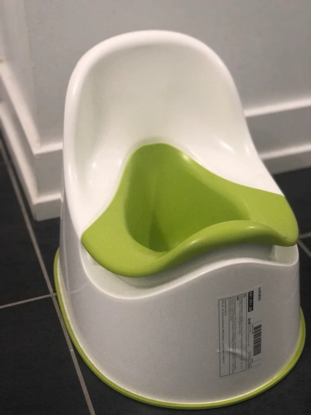 IKEA  Potty Seat- White/Green image indicator(2)