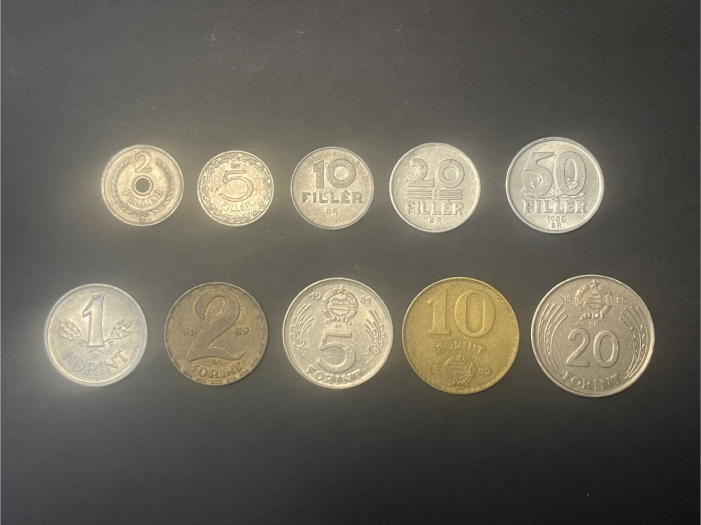 Hungarian coin set #3