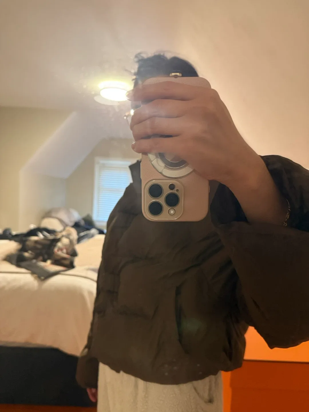 Brown Puffer Jacket image indicator(2)