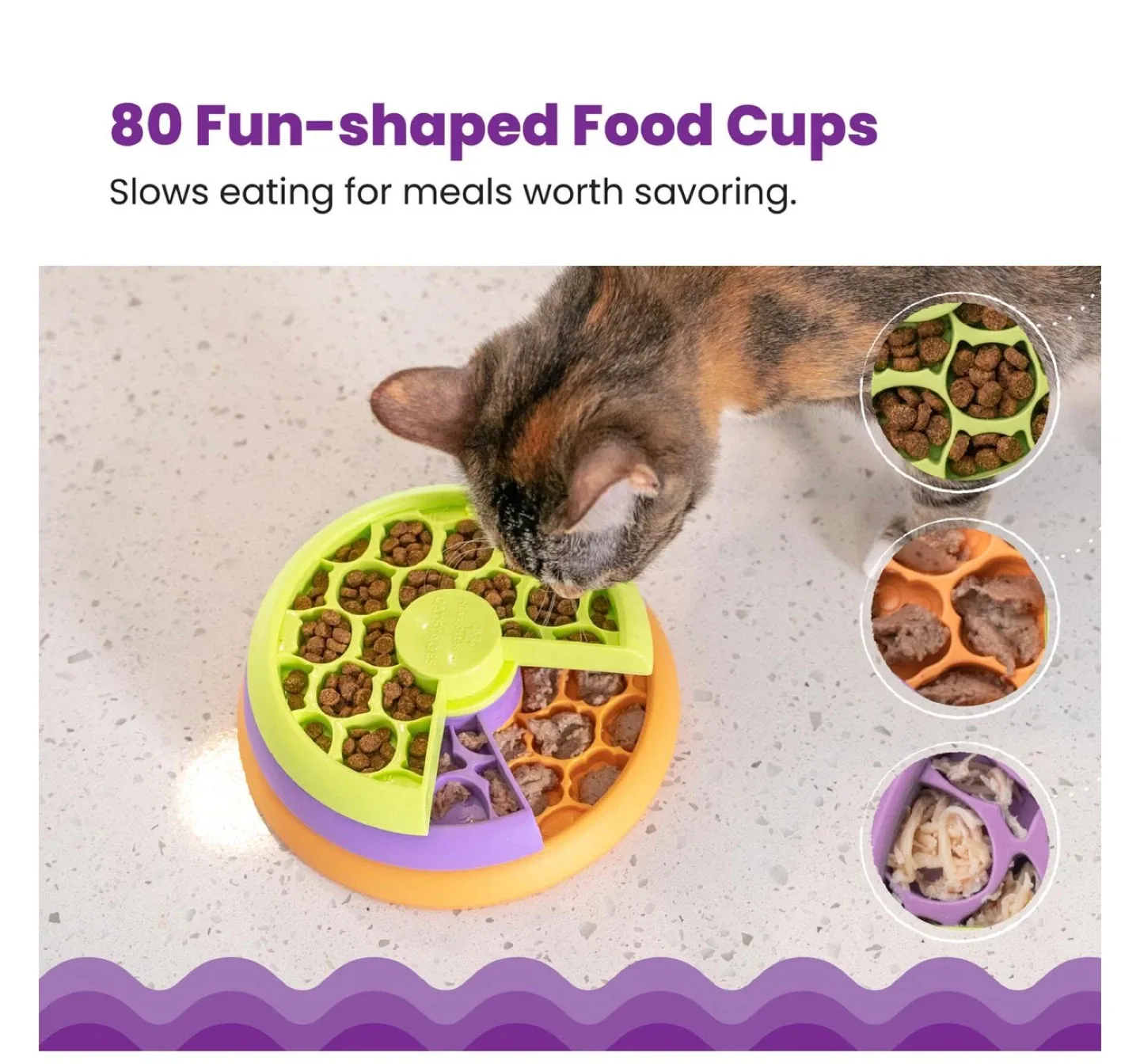 Nina Ottosson Catstages Purrfect Feeder image indicator(6)