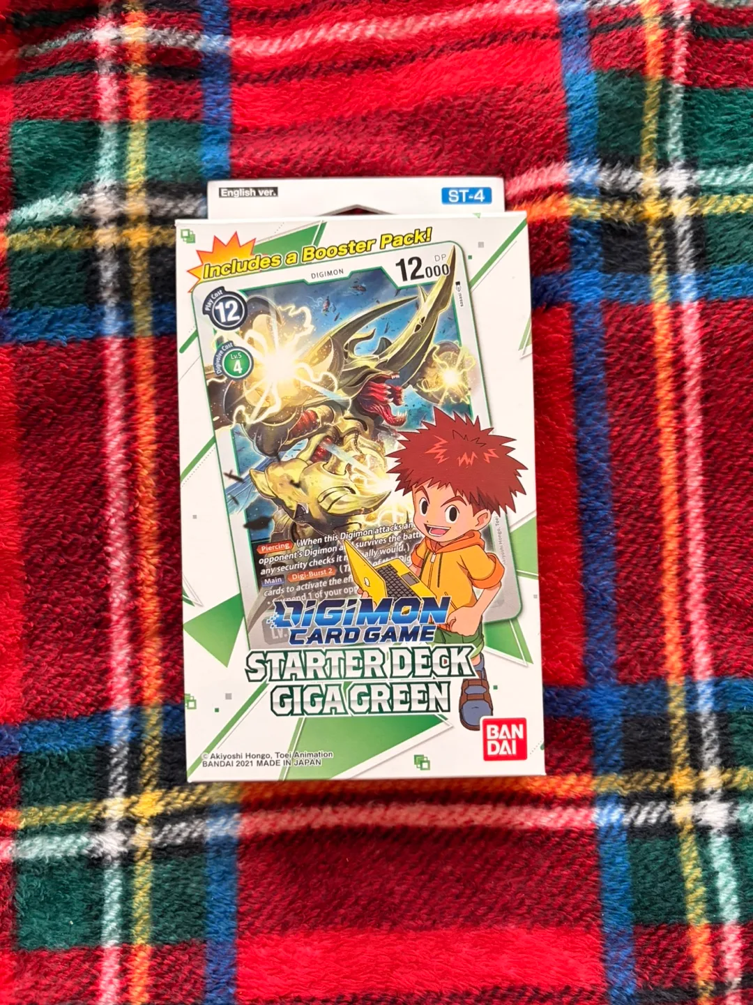 Digimon Card Game Starter Deck Giga Green - New! thumbnail