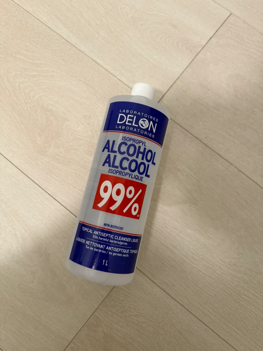 Delon Laboratories 99% Isopropyl Alcohol - 1L
