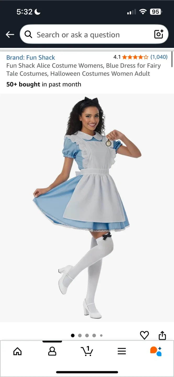 Alice Halloween dress thumbnail
