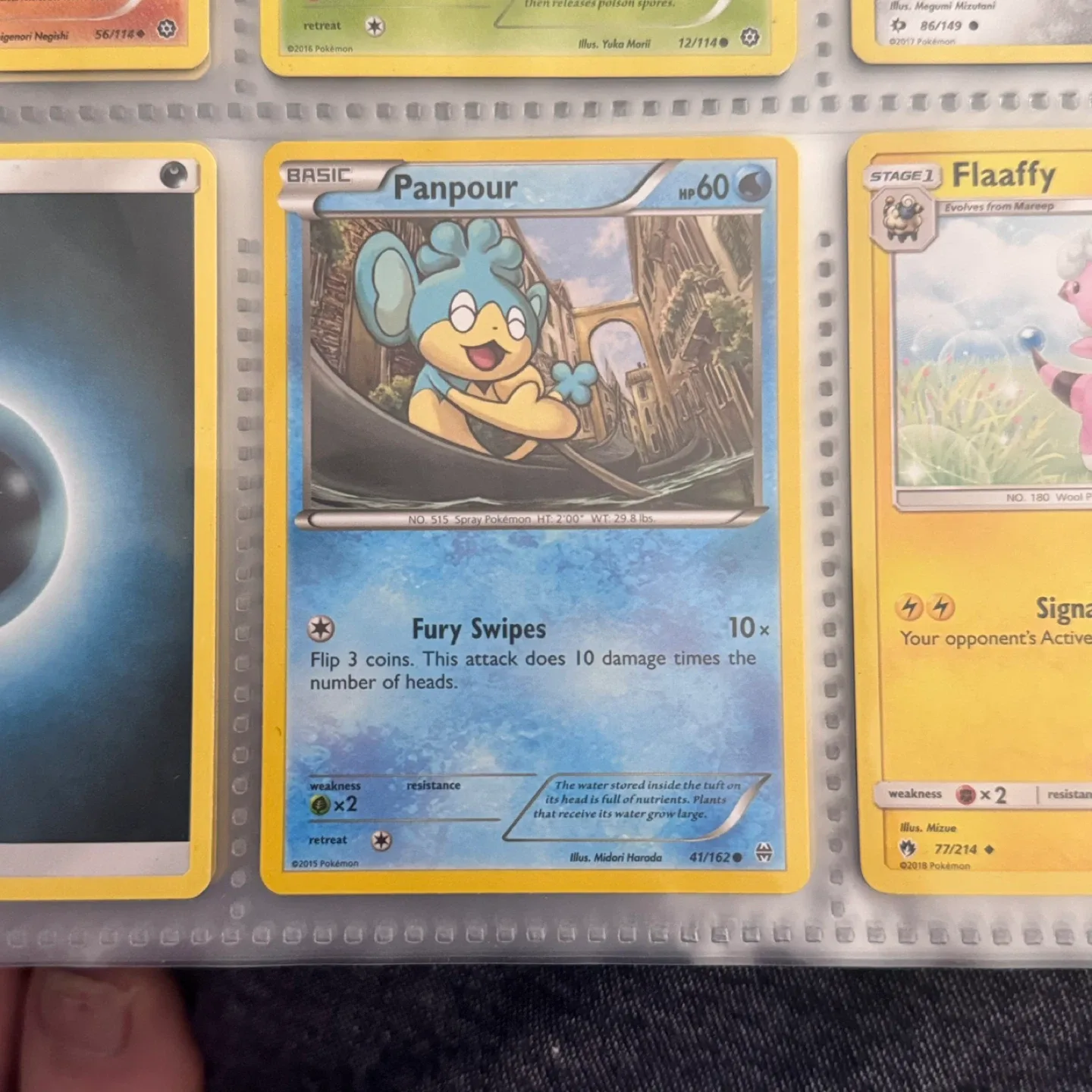 Pokemon Panpour Card thumbnail