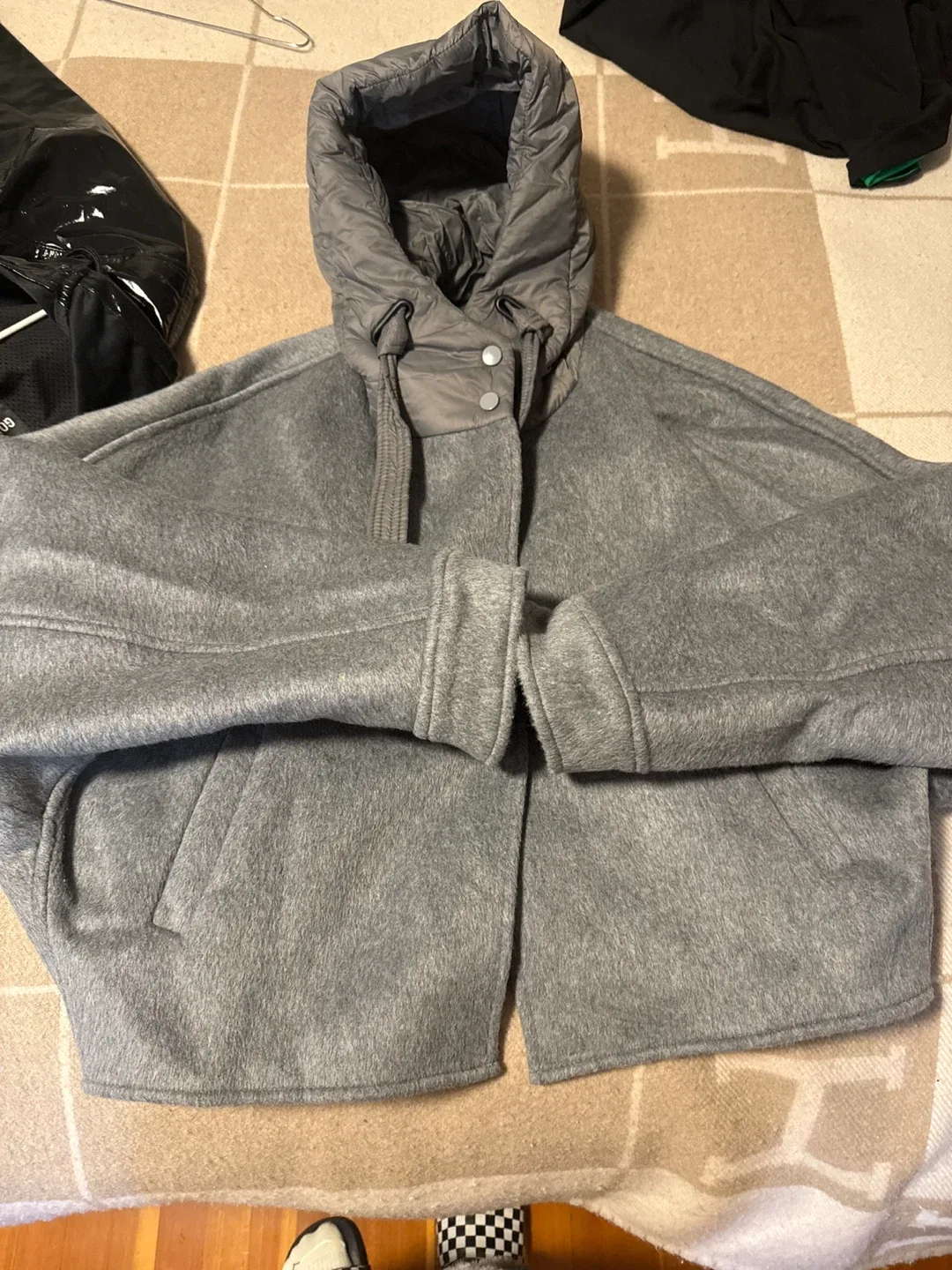 Grey Hooded Jacket image indicator(2)