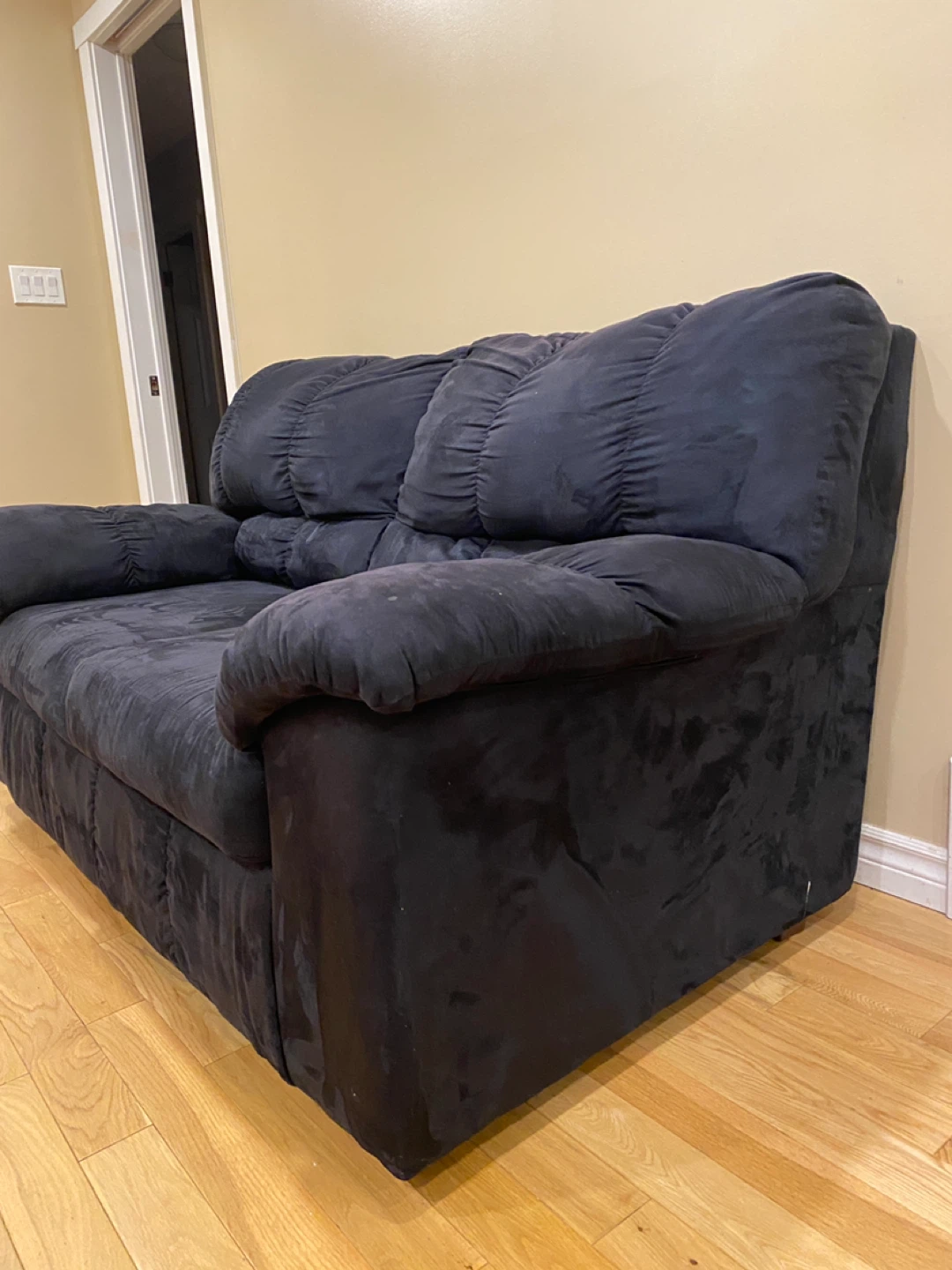 Modern Cozy Black Loveseat (CAN DELIVER) - photo 5