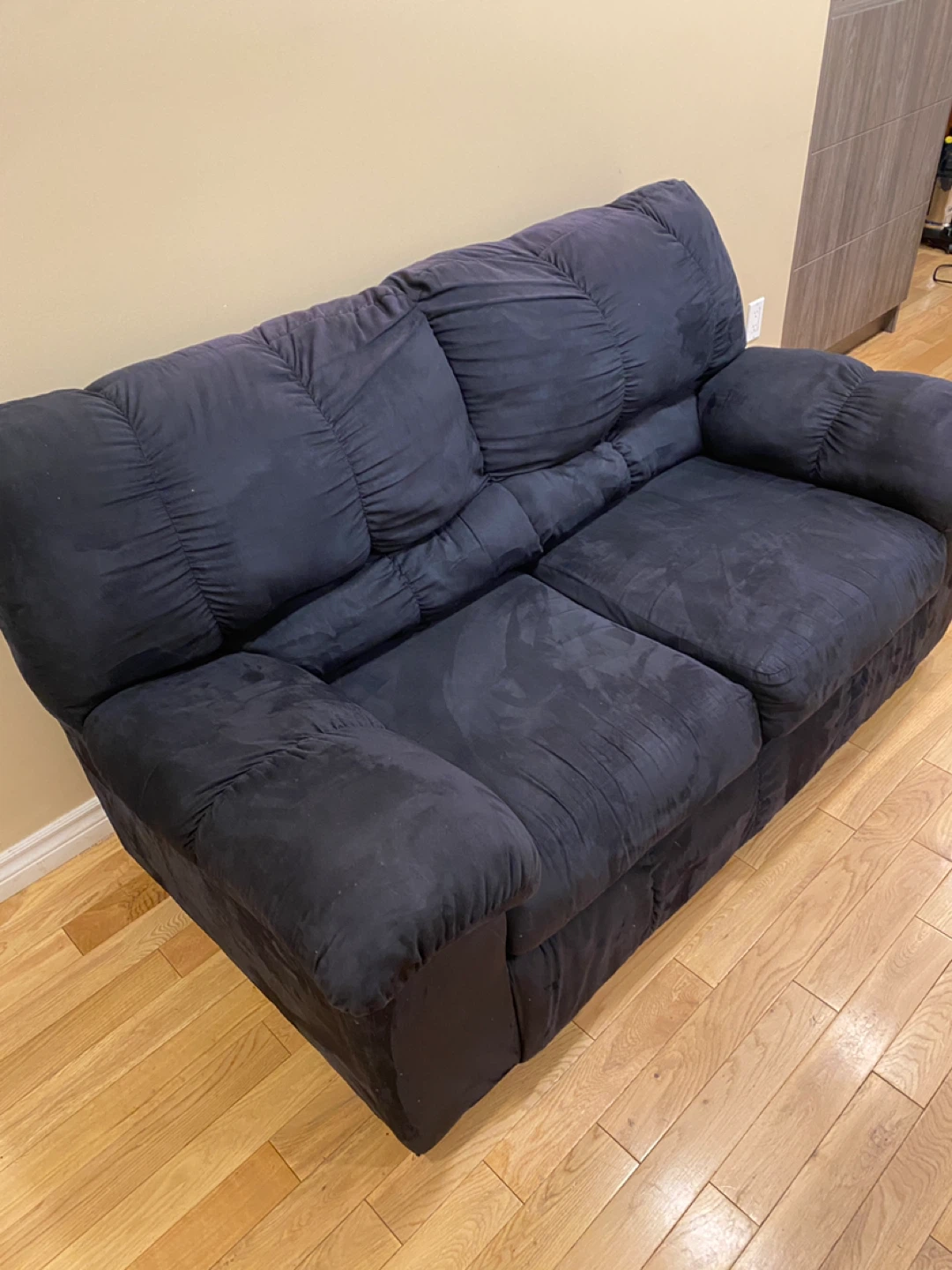 Modern Cozy Black Loveseat (CAN DELIVER) - photo 2