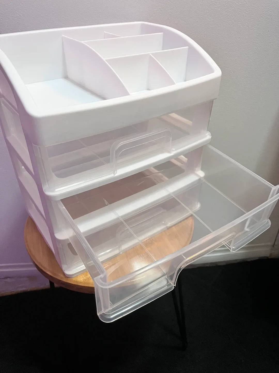 White Plastic Drawer Organizer image indicator(2)