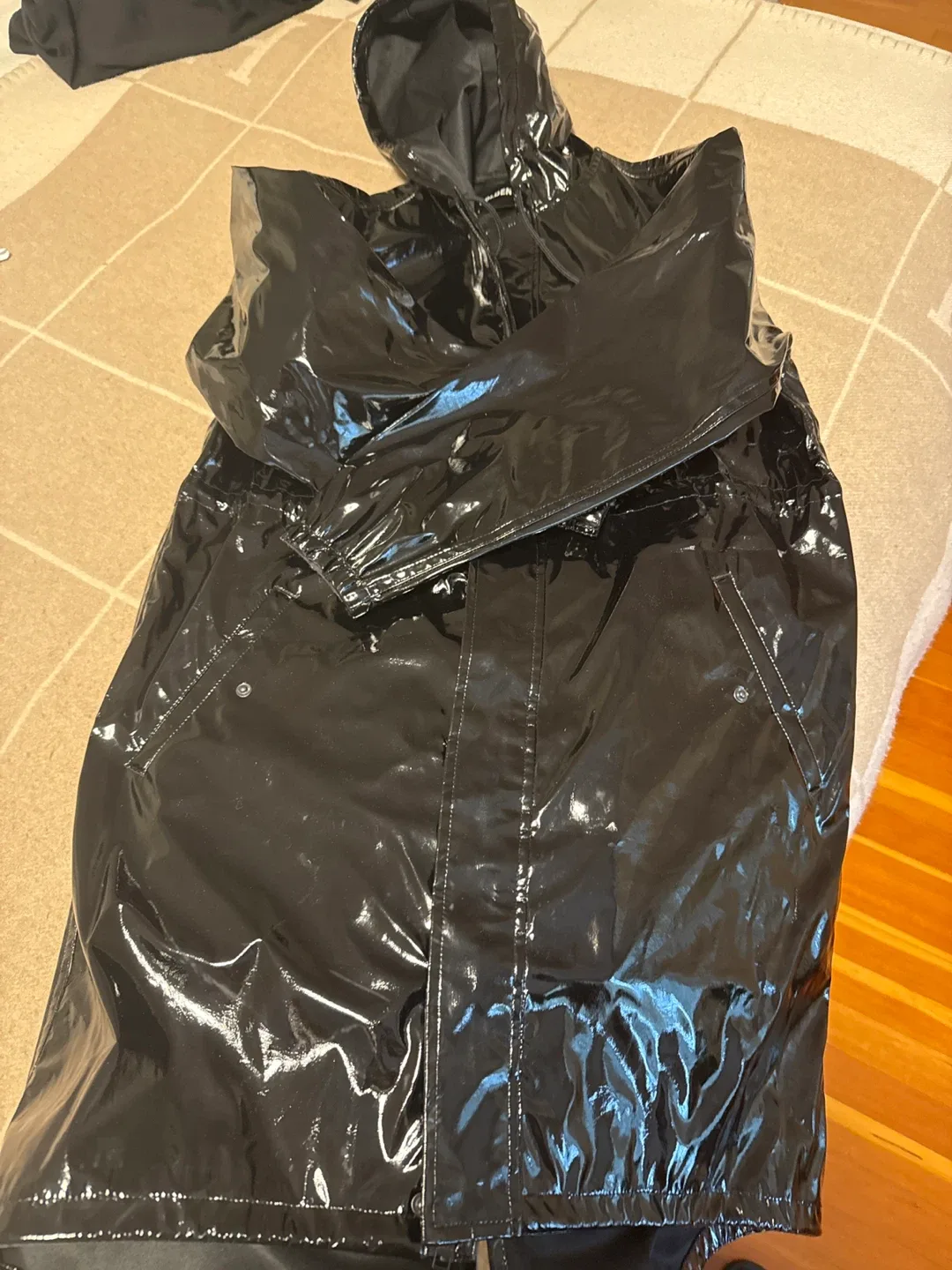 Golden TNA Black Rain Jacket - Size 1 image indicator(3)