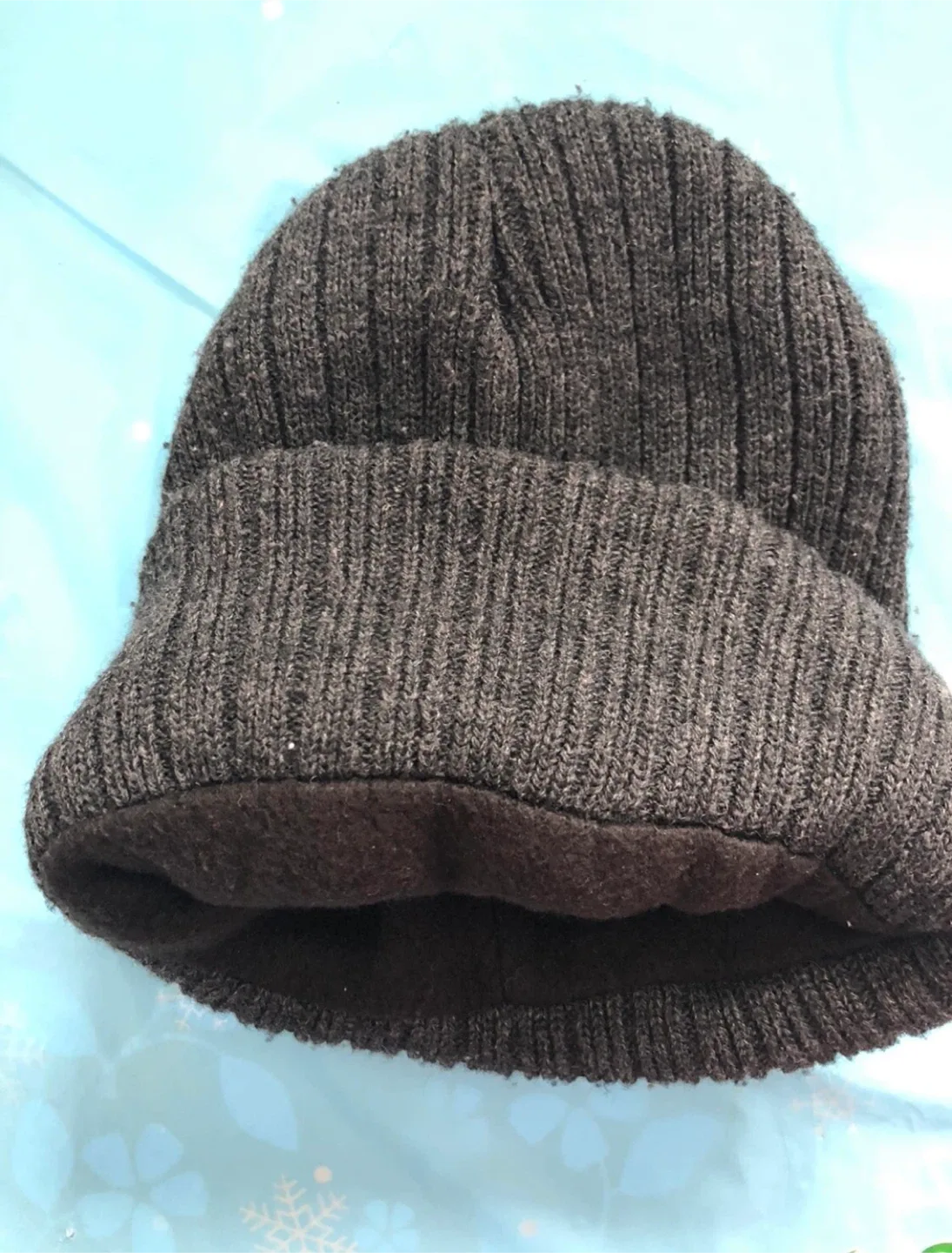 🆓Brown Knit Beanie thumbnail