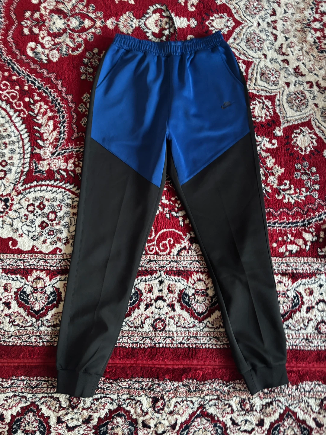 New Nike Tech Fleece Suit Black/Blue - photo 3