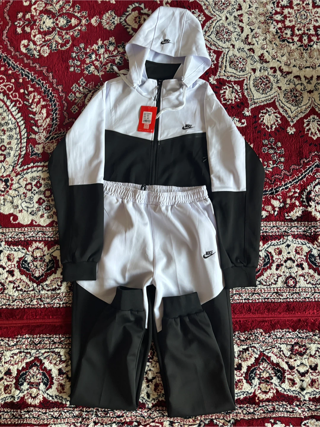 Nike Black & White Tracksuit