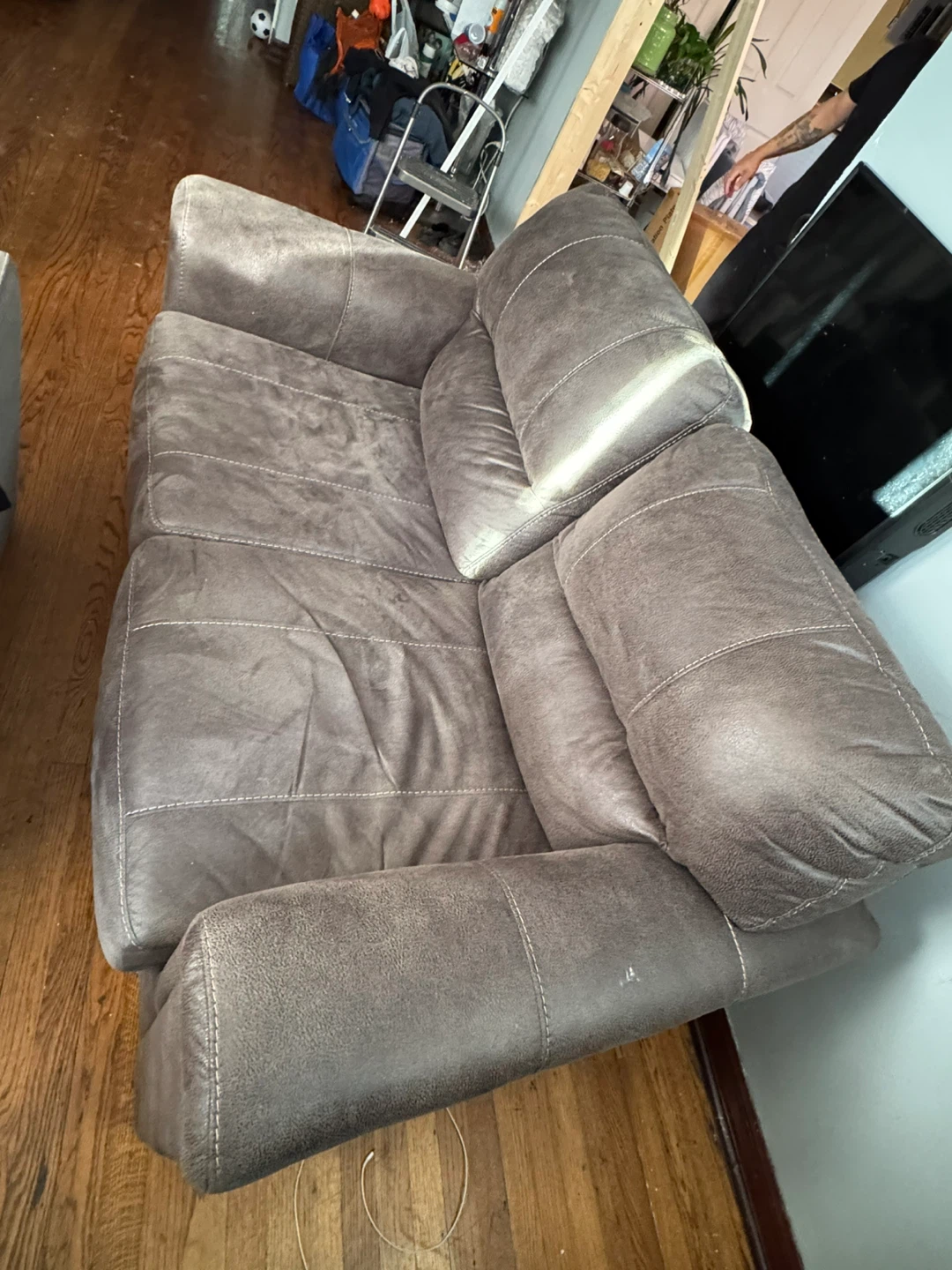 Loveseat Sofa - Gray, 66 inches wide - photo 2