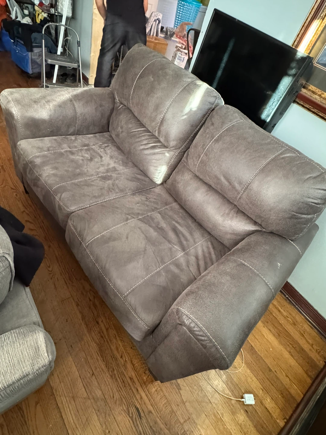 Loveseat Sofa - Gray, 66 inches wide - photo 3