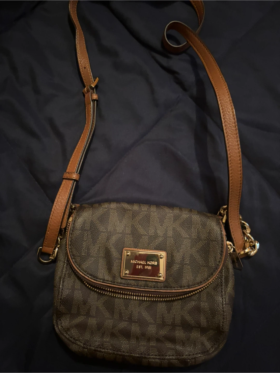 Michael Kors Brown Crossbody Bag