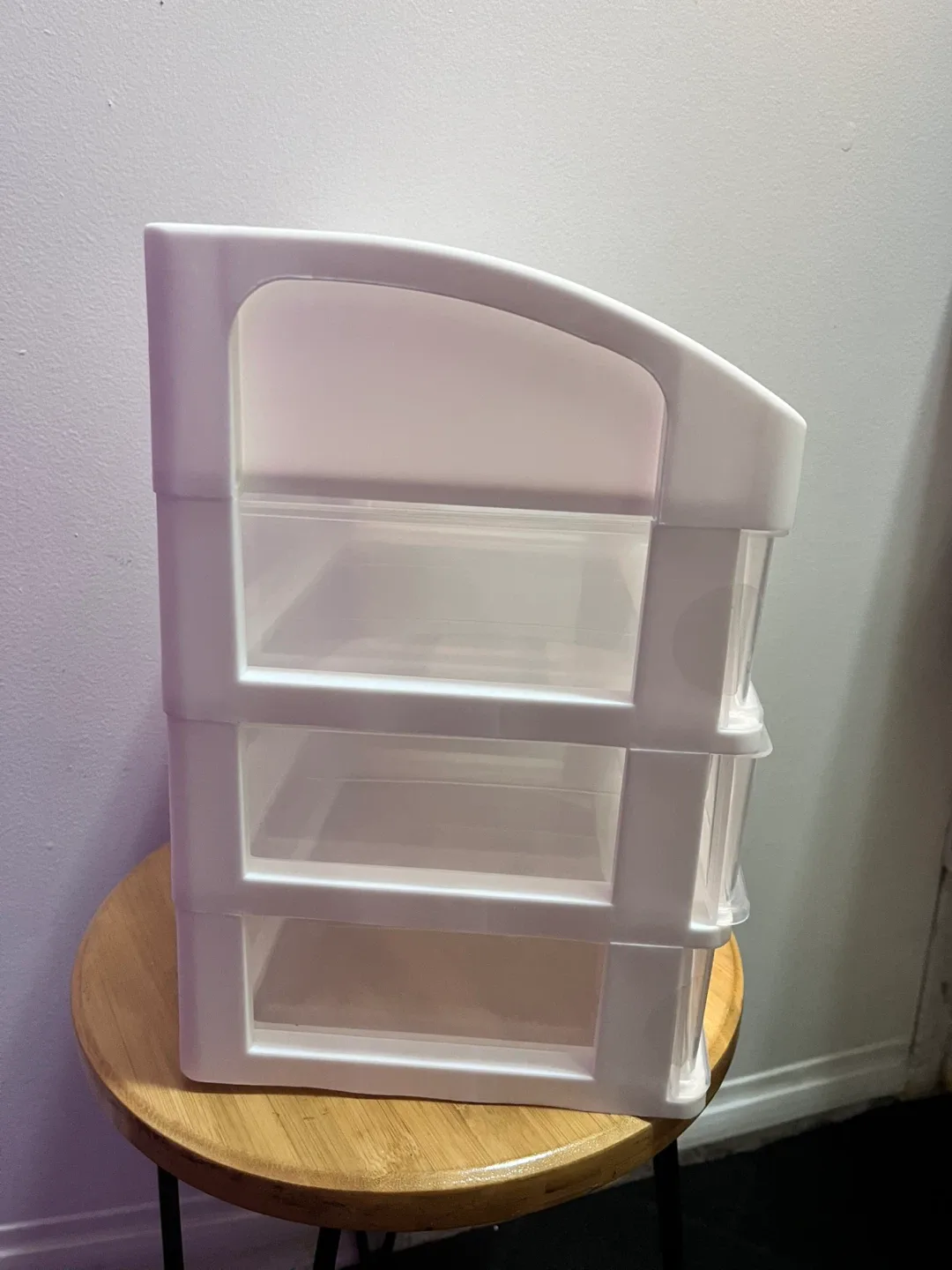 White Plastic Drawer Organizer image indicator(3)