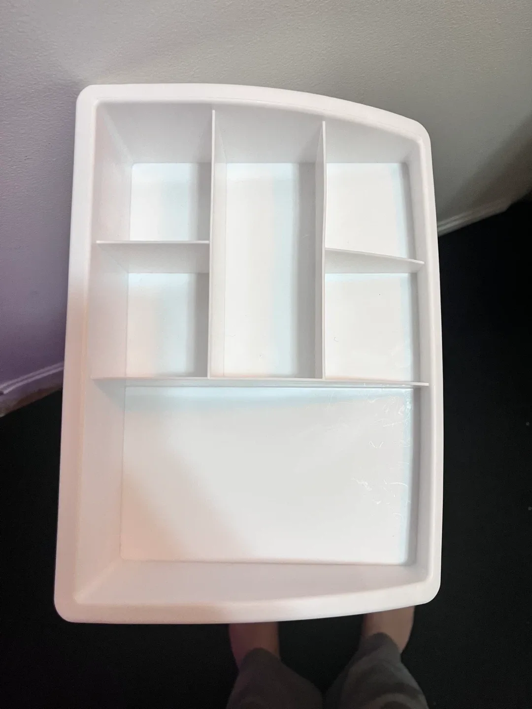 White Plastic Drawer Organizer image indicator(4)