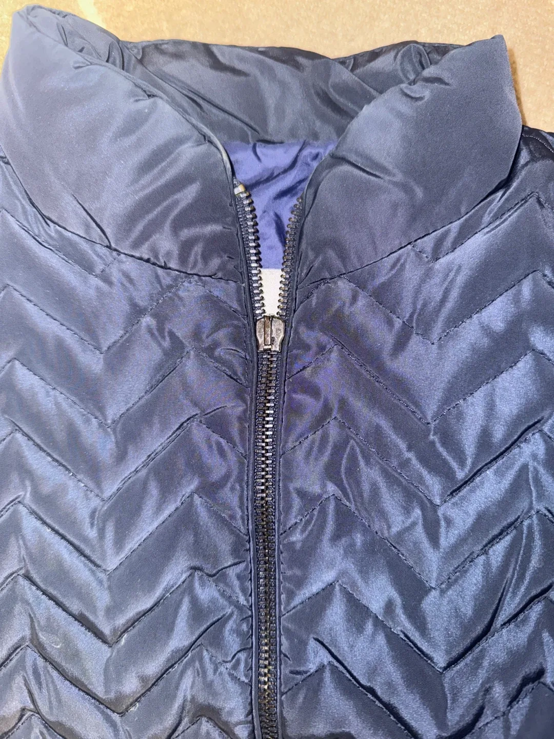 Moncler Navy Blue Padded Coat image indicator(3)