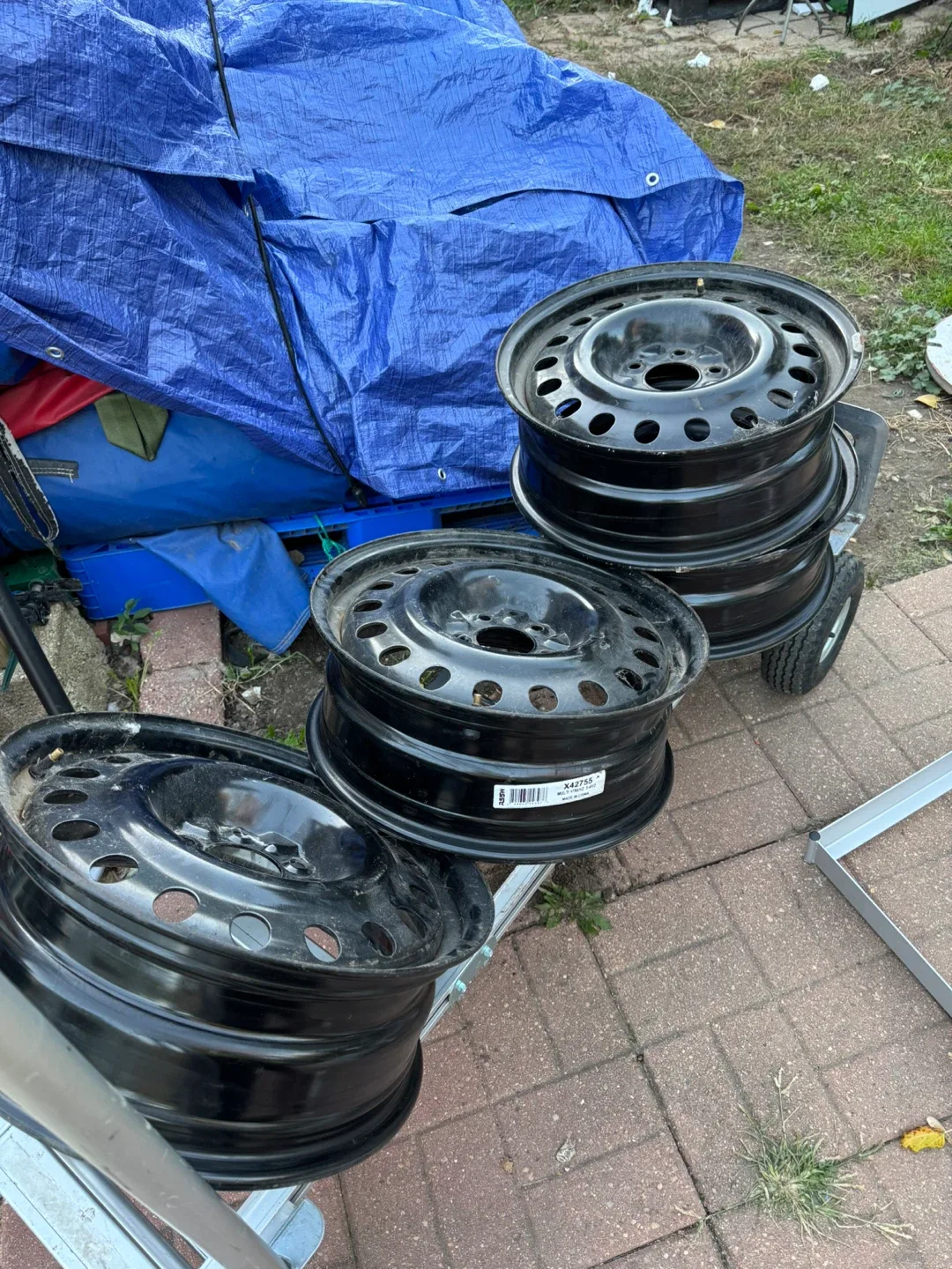 Steel Wheels - 17x6 1/2 5-4 1/2 thumbnail