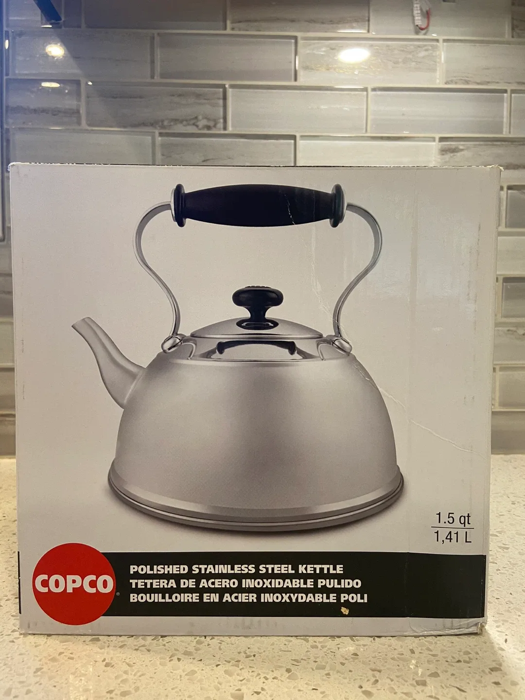 Copco Stainless Steel Kettle - 1.5 qt image indicator(3)