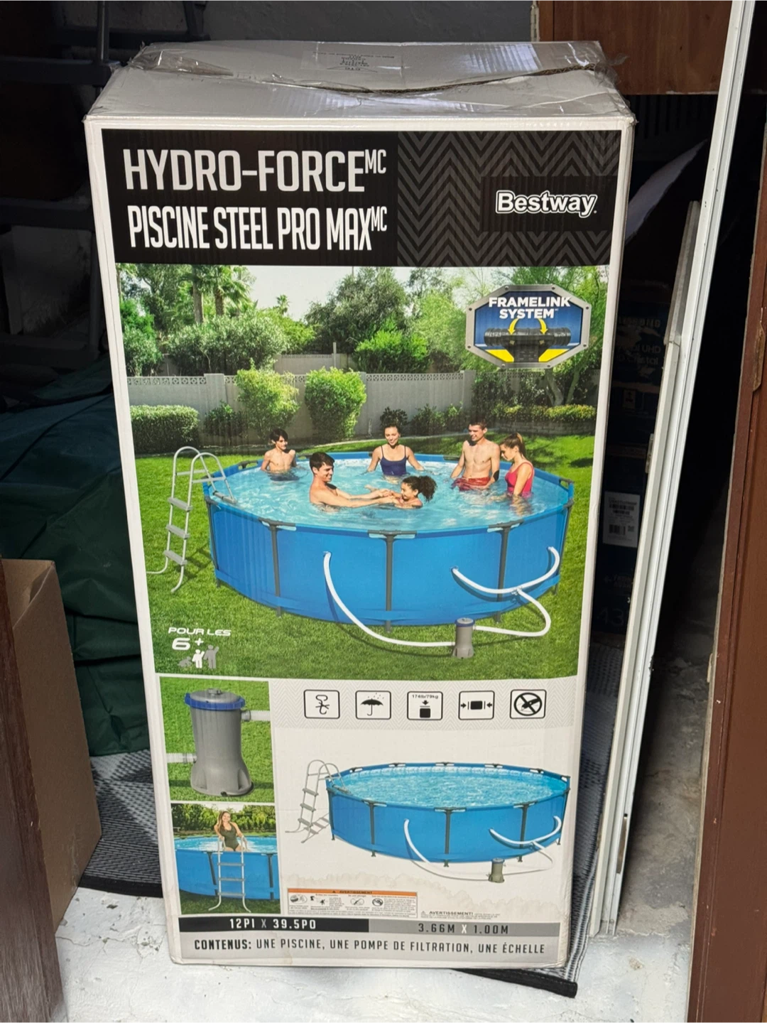 Bestway Hydro-Force Steel Pro Max Pool