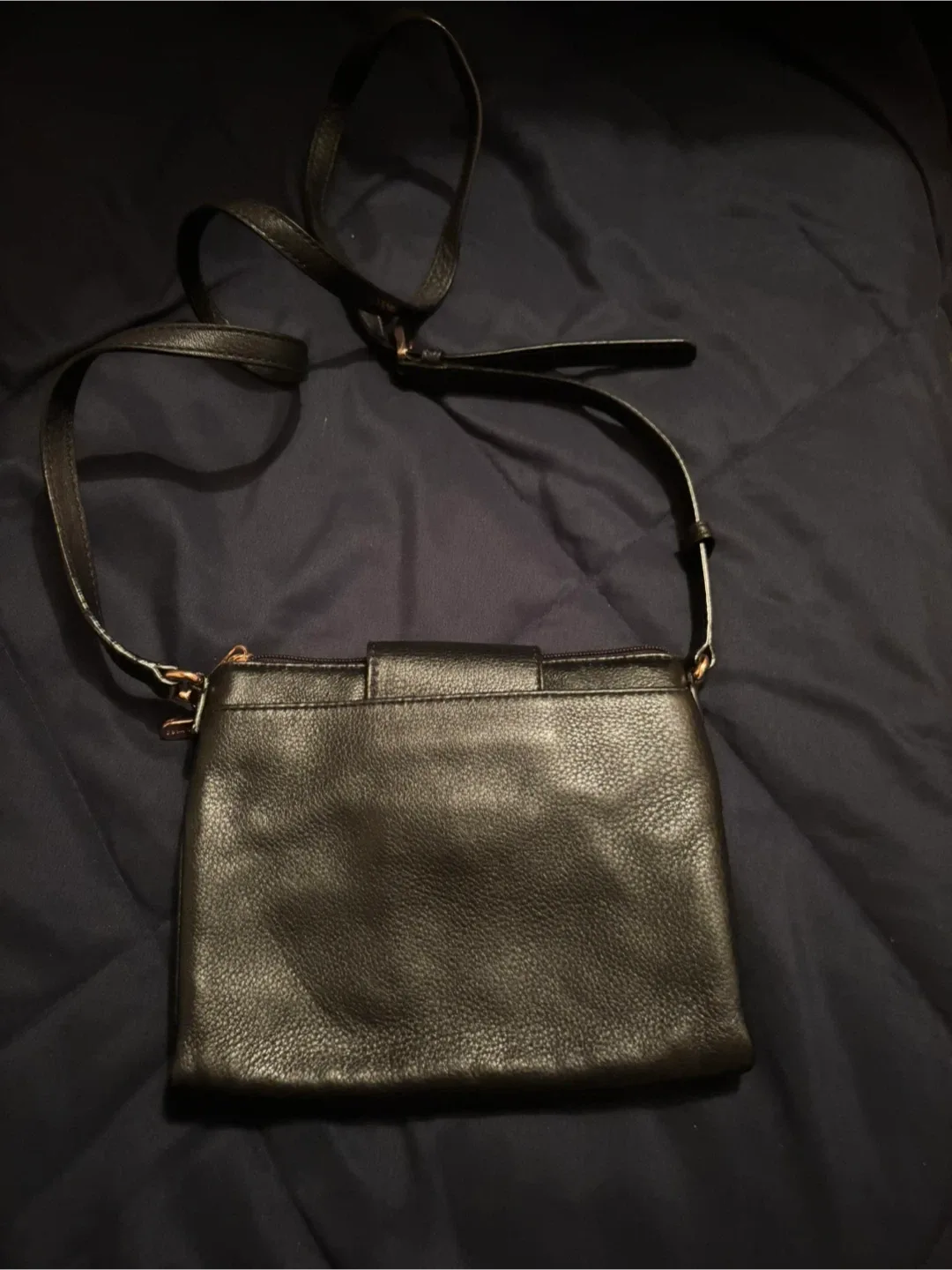 Michael Kors Black Leather Crossbody Bag image indicator(2)