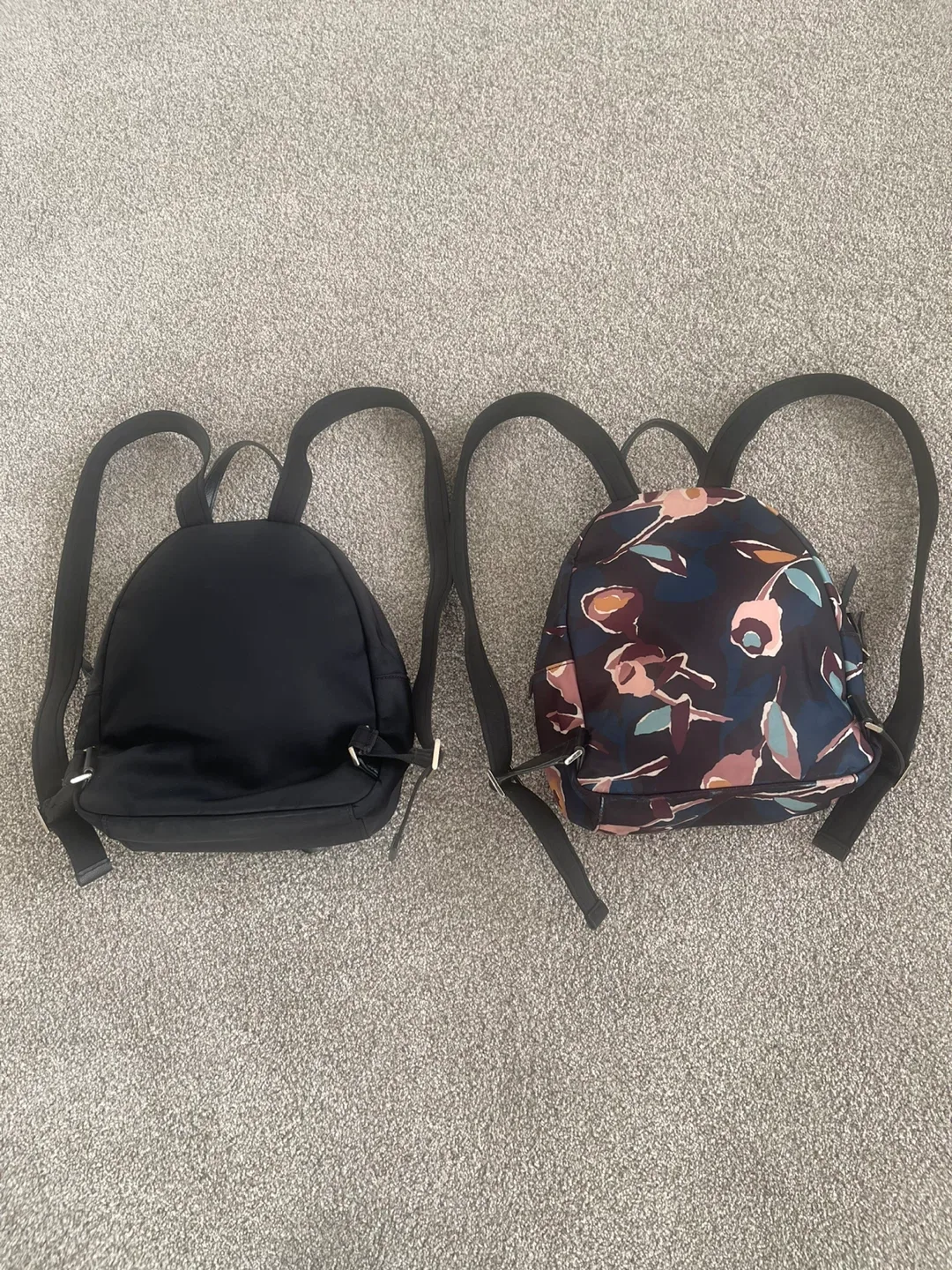 WEEKEND SALE-25% OFF Kate Spade Backpacks-Black & Floral image indicator(2)