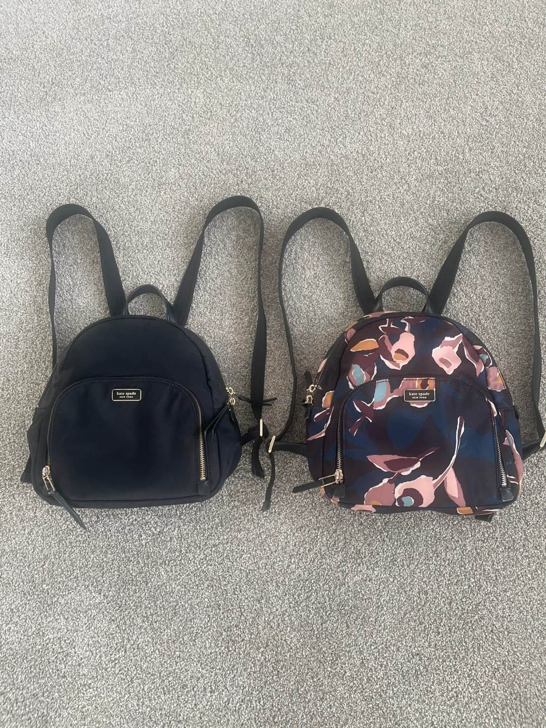 ***SALE-40% OFF Kate Spade Backpacks-Black & Floral