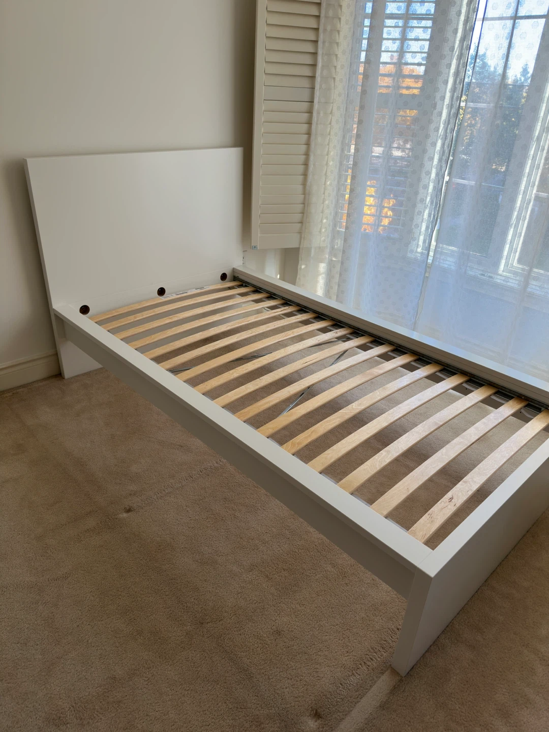 IKEA MALM White Daybed Frame with 2 Drawers - photo 5