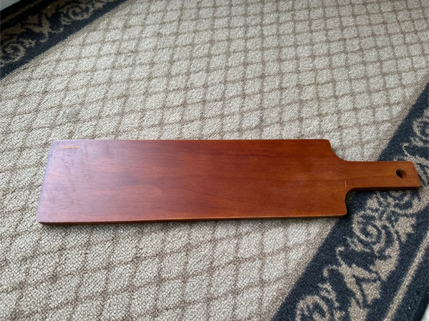 Libbey Glass Wood Serving Flight Paddle image indicator(2)