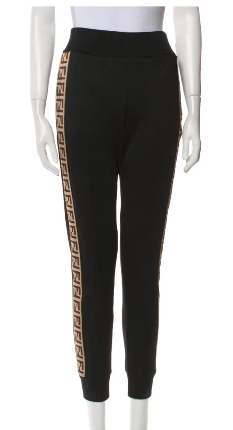Fendi Roma Black Joggers - Size XS image indicator(6)