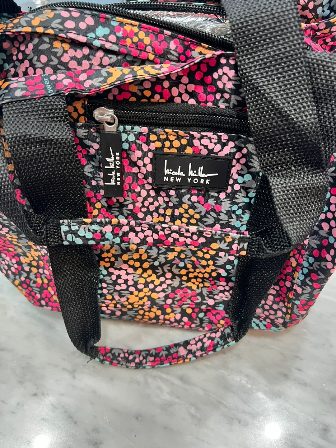 nicole Miller Floral Lunch Bag image indicator(3)