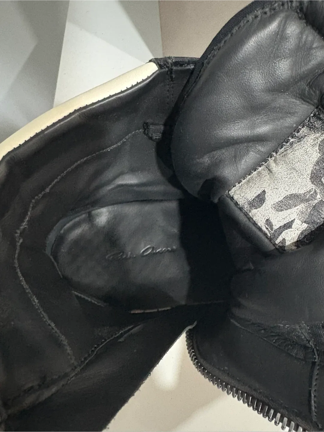 Rick Owens Geobasket Sneakers Size 41 image indicator(4)