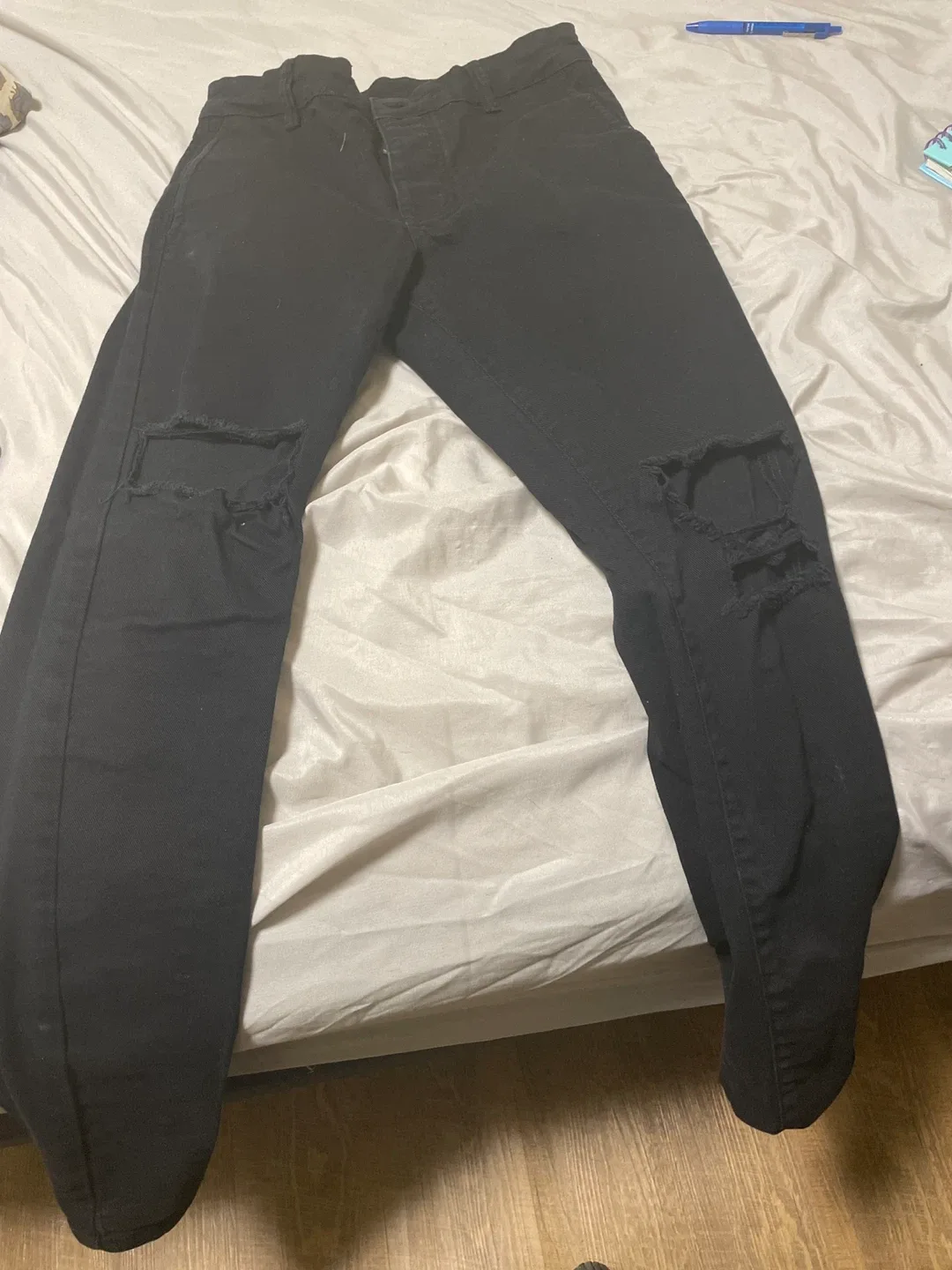 Religion Bloody Chino Black Pants W28 L32